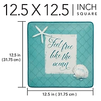 Certified International Ocean View Serving Platter