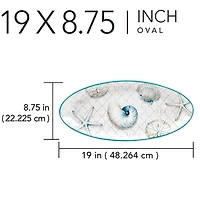 Certified International Ocean View Serving Platter