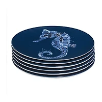 Certified International Sea Life 6-pc. Melamine Salad Plate