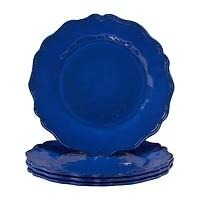 Certified International 4-pc. Red Crackle Melamine Dinner Plate