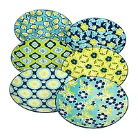 Certified International Tapestry 6-pc. Porcelain Salad Plate