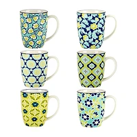 Certified International Tapestry 6-pc. Coffee Mug