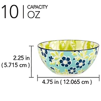Certified International Tapestry 6-pc. Porcelain Fruit Bowl