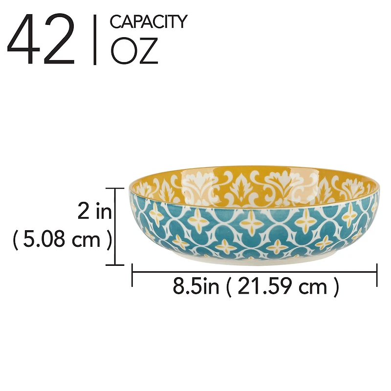Certified International Panache 6-pc. Porcelain Soup Bowl