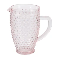 Martha Stewart Chauncey Hobnail Glass Serving Pitcher