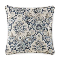 Paisley Feather Filled 20x20 Square Throw Pillow
