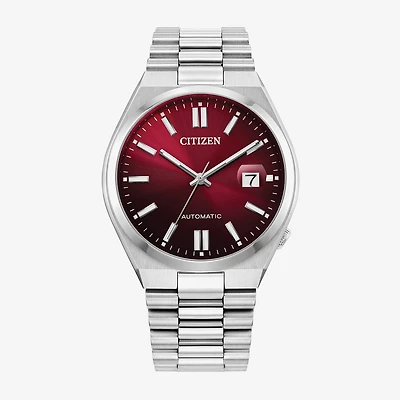 Citizen Tsuyosa Mens Automatic Silver Tone Stainless Steel Bracelet Watch Nj0150-56w