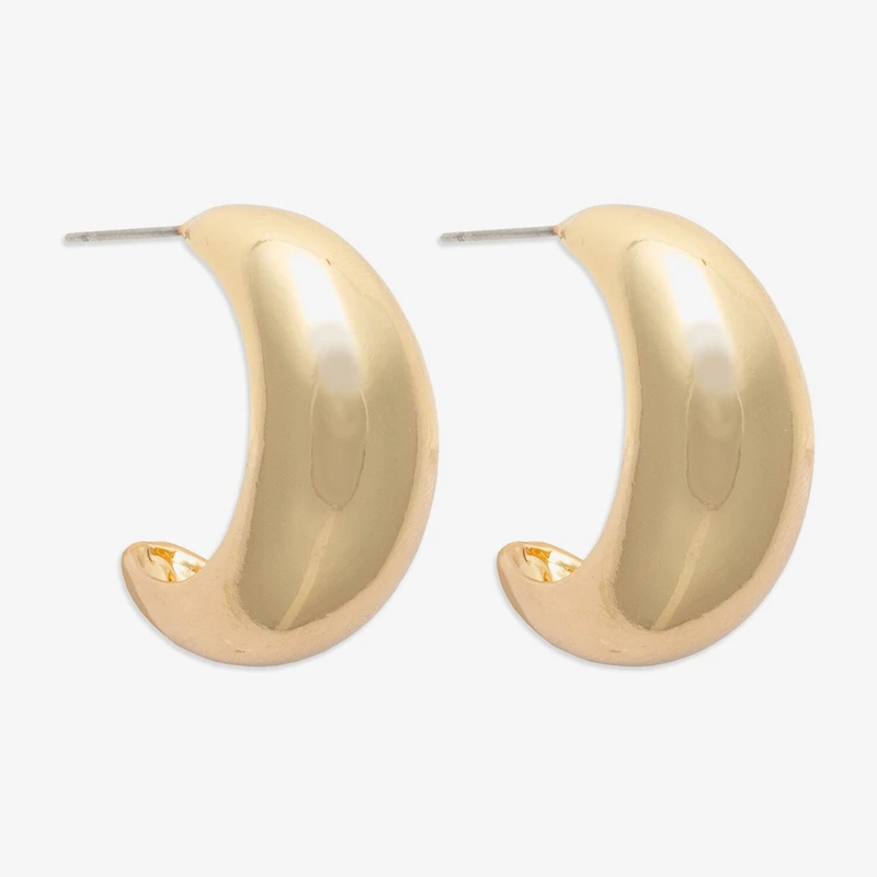 Bold Elements Gold Tone Womens Drop Earrings