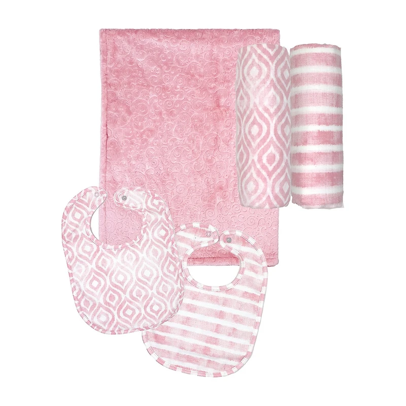 3 Stories Trading Company Baby Shower Gift Set Wardrobe Crate Girls 29-pc.