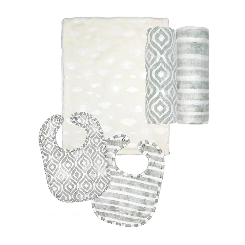 3 Stories Trading Company Baby Shower Gift Set Wardrobe Crate Unisex 29-pc.