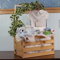 3 Stories Trading Company Baby Shower Gift Set Wardrobe Crate Boys 29-pc.
