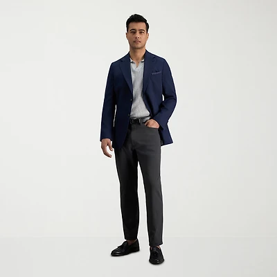 Haggar Sport Performance Nylon 5-Pocket Mens Straight Fit Flat Front Pant