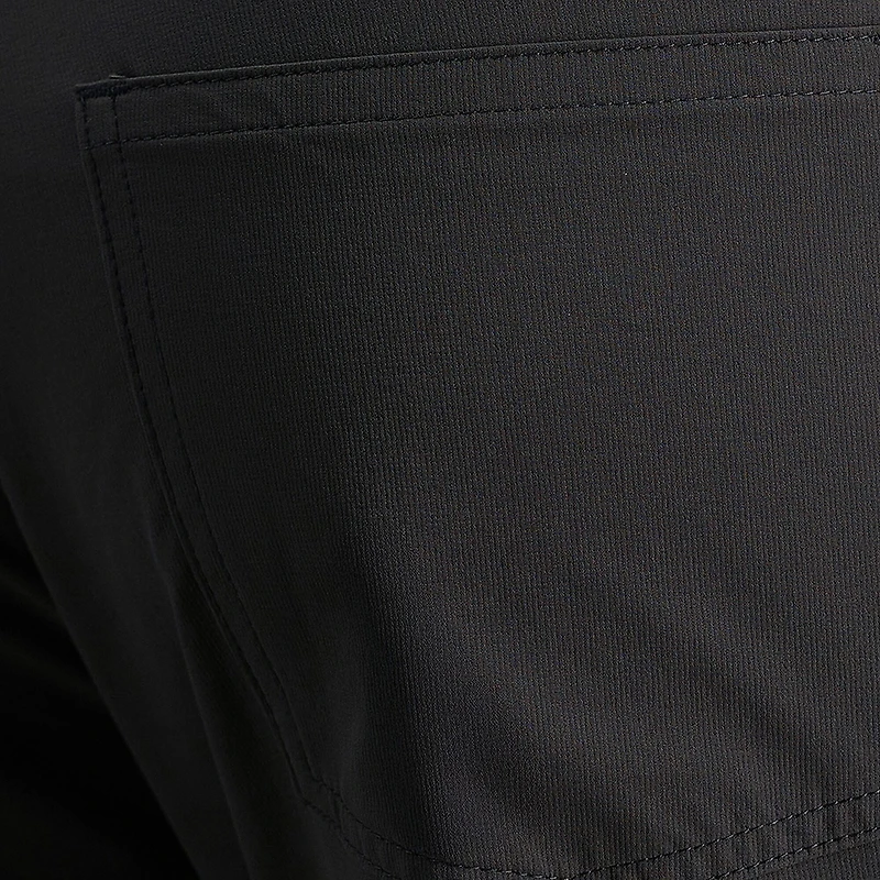 Haggar Sport Performance Nylon 5-Pocket Mens Straight Fit Flat Front Pant
