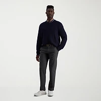 Haggar Life Khaki Comfort Chino Mens Straight Fit Flat Front Pant