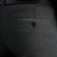Haggar Life Khaki Comfort Chino Mens Straight Fit Flat Front Pant
