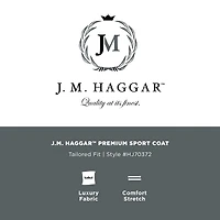 Haggar JMH Heather Fine Twill Mens Regular Fit Sport Coat