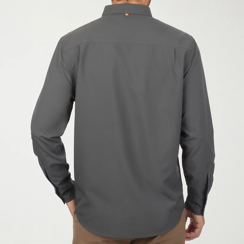 American Outdoorsman Mens Long Sleeve Regular Fit Button-Down Shirt