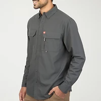 American Outdoorsman Mens Long Sleeve Regular Fit Button-Down Shirt