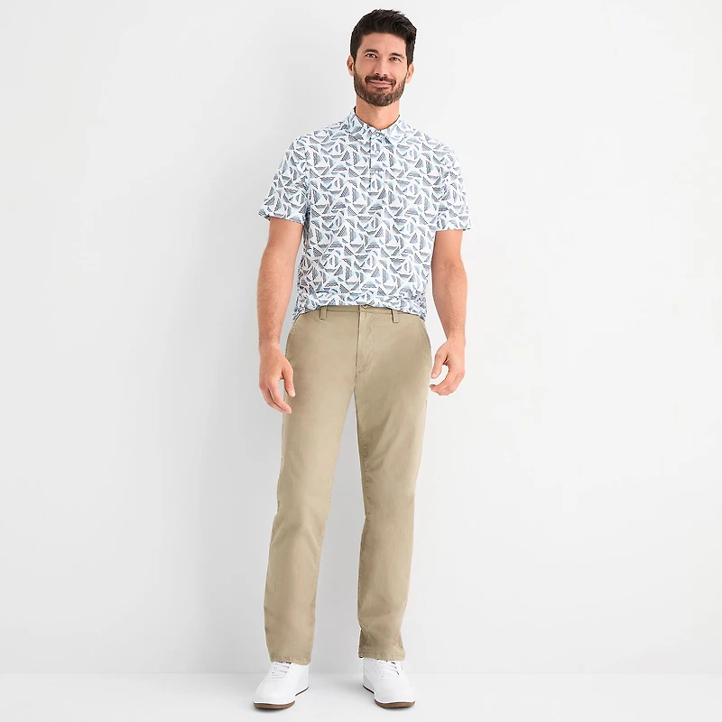 St. John's Bay Performance Mens Classic Fit Short Sleeve Polo Shirt