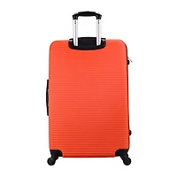 InUSA Royal 28 Inch Hardside Lightweight Checked Spinner Luggage