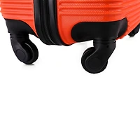 InUSA Royal 28 Inch Hardside Lightweight Checked Spinner Luggage