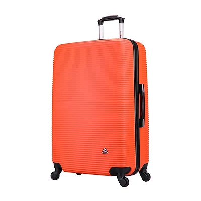 InUSA Royal 28 Inch Hardside Lightweight Checked Spinner Luggage