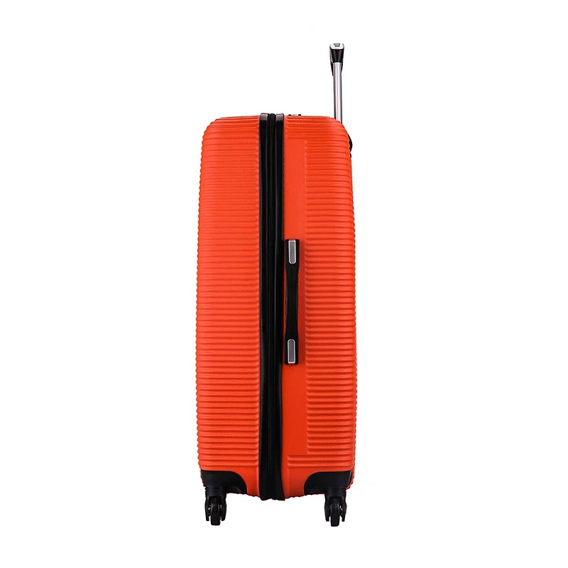 InUSA Royal 28 Inch Hardside Lightweight Checked Spinner Luggage