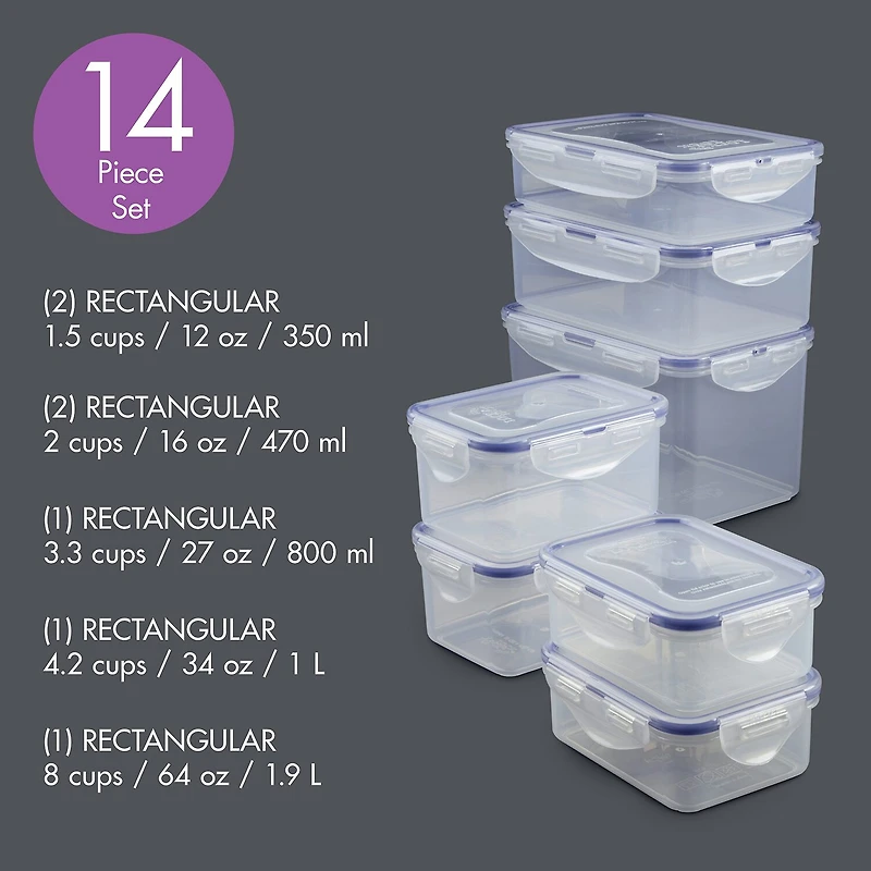 Lock & Lock 14-pc. Food Container