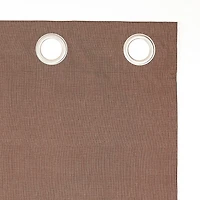 Sun Zero Duran Grommet Top Energy Saving 100% Blackout Single Curtain Panel