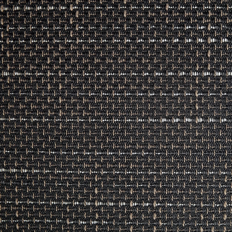 Sun Zero Kline Burlap Weave Thermal Extreme Grommet Top Energy Saving 100% Blackout Single Curtain Panel