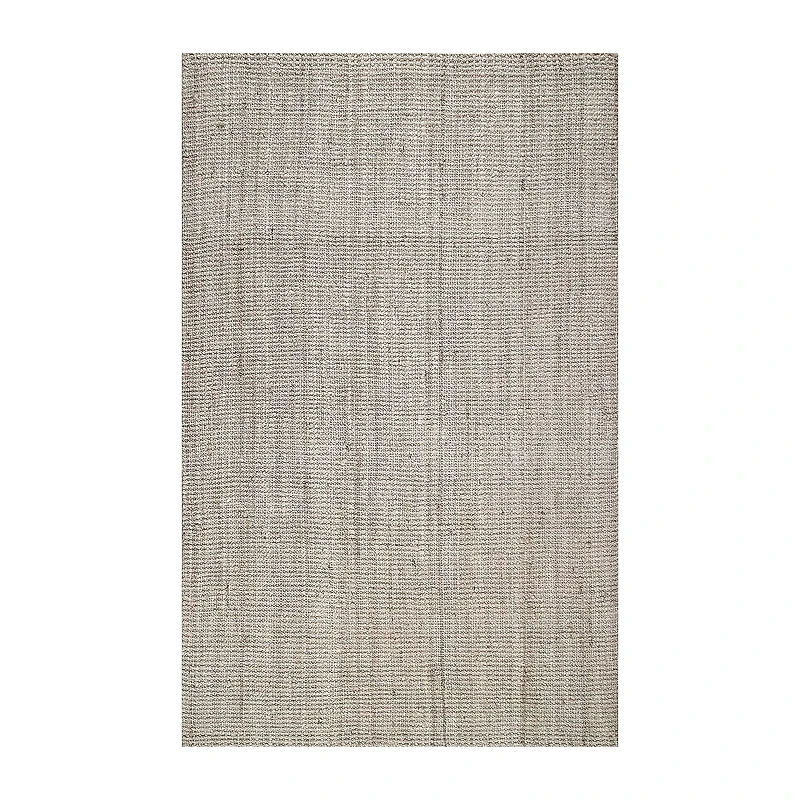 nuLoom Hand Woven Ashli Solid Jute Rug