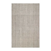 nuLoom Hand Woven Ashli Solid Jute Rug