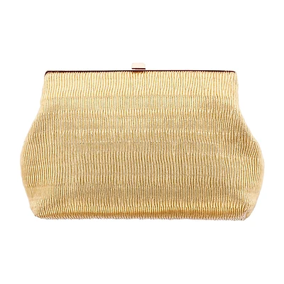 I. Miller Nilly Pleated Frame Evening Bag