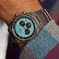 Citizen Mens Chronograph Silver Tone Bracelet Watch Ca4610-85m