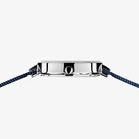 Bering Womens Blue Stainless Steel Bracelet Watch 14631-307