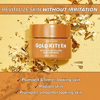 I Dew Care Gold Kitten Revitalizing Golden Peel Off Mask