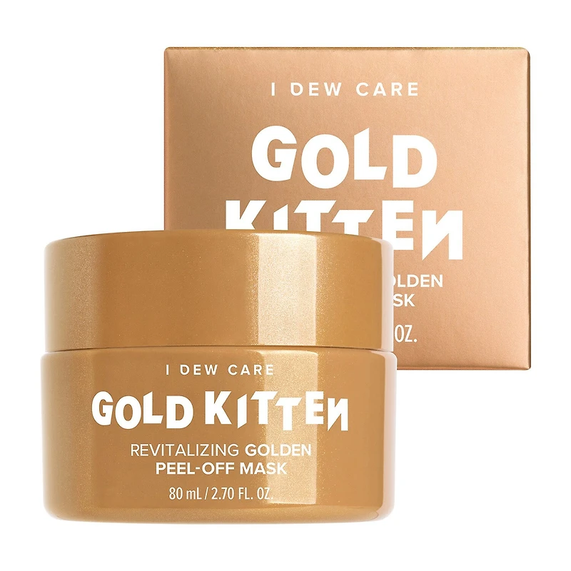 I Dew Care Gold Kitten Revitalizing Golden Peel Off Mask