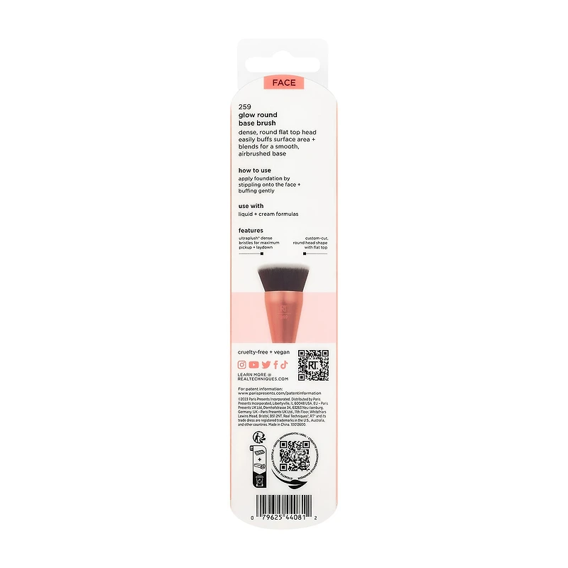 Real Techniques Glow Round Base Brush