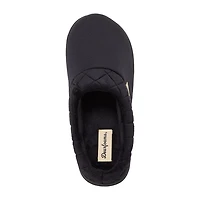 Dearfoams Darcy Velour Scuff Womens Memory Foam Clog Slippers