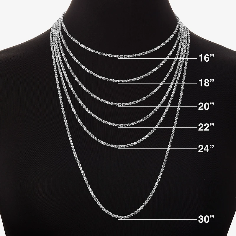 HADLEY & ROW Womens Cubic Zirconia Pure Silver Over Brass Cross 2-pc. Jewelry Set