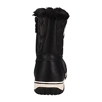 Totes Womens Adrian Waterproof Insulated Flat Heel Winter Boots