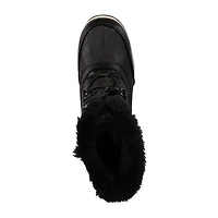 Totes Womens Adrian Waterproof Insulated Flat Heel Winter Boots