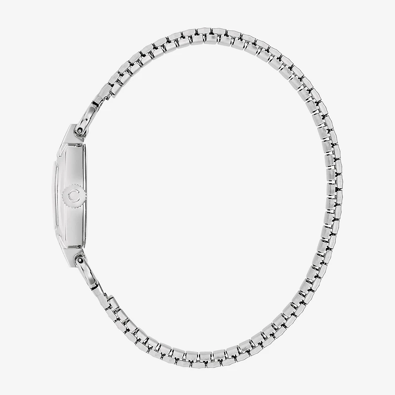 Caravelle Designed By Bulova Womens Silver Tone Stainless Steel Expansion Watch 43l225