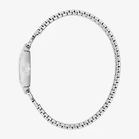 Caravelle Designed By Bulova Womens Silver Tone Stainless Steel Expansion Watch 43l225