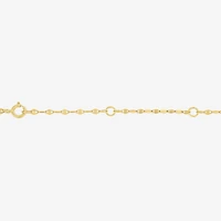 Gemstone 14K Gold Over Silver Round 18 Inch Pendant Necklace