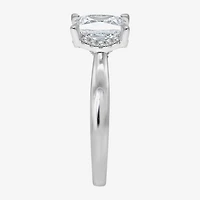 Womens 2 1/7 Ct. T.W. Lab Grown White Diamond 14K Gold Halo Engagement Ring