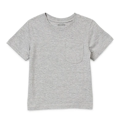 Okie Dokie Little Boys Crew Neck Short Sleeve T-Shirt