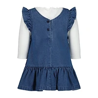 Blueberi Boulevard Little & Big Kid Girls Long Sleeve Jumper