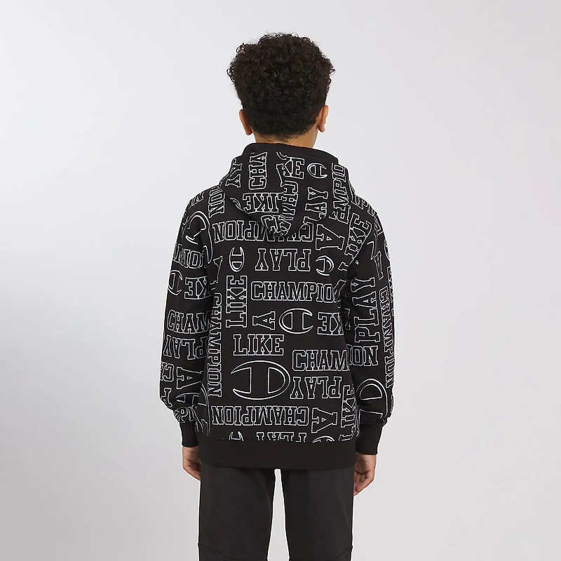 Champion Big Kid Boys Long Sleeve Fleece Active Hoodie