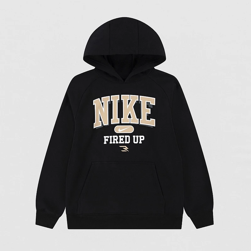 Nike 3BRAND by Russell Wilson Big Kid Boys Long Sleeve Fleece Active Hoodie